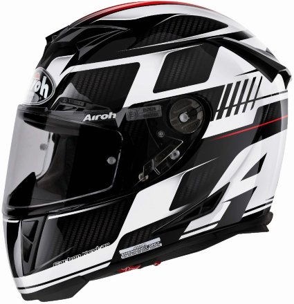 Мотошлем Airoh GP500 First Black White