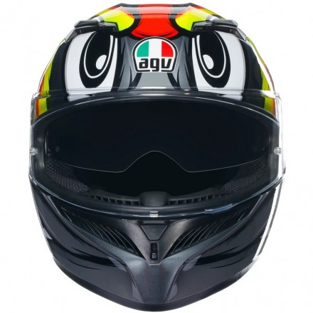 Мотошлем AGV K-3 Birdy 2.0 Grey/Yellow/Red