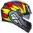 Мотошлем AGV K-3 Birdy 2.0 Grey/Yellow/Red