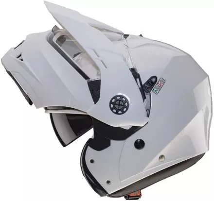 Мотошлем Caberg Tourmax, цвет Белый Металлик