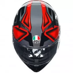 Мотошлем AGV K-3 Compound Black/Red