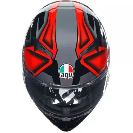 Мотошлем AGV K-3 Compound Black/Red