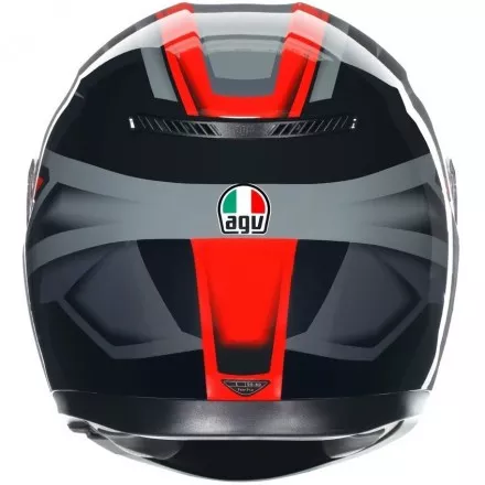 Мотошлем AGV K-3 Compound Black/Red