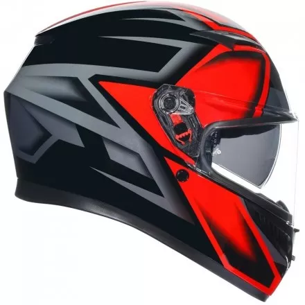 Мотошлем AGV K-3 Compound Black/Red