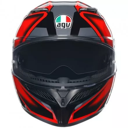 Мотошлем AGV K-3 Compound Black/Red
