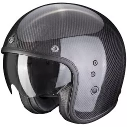 Мотошлем Scorpion Exo Belfast Evo Carbon Solid, цвет Карбон