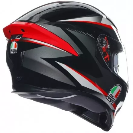Мотошлем AGV K-5 S Multi Plasma Black/Grey/Red