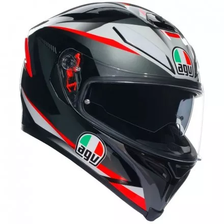 Мотошлем AGV K-5 S Multi Plasma Black/Grey/Red