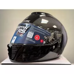 Мотошлем Shark Spartan Rs Carbon Skin, цвет Карбон/Черный