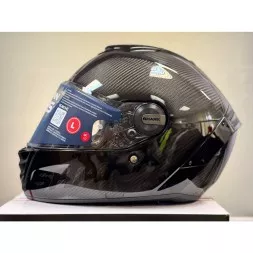Мотошлем Shark Spartan Rs Carbon Skin, цвет Карбон/Черный