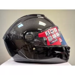 Мотошлем Shark Spartan Rs Carbon Skin, цвет Карбон/Черный