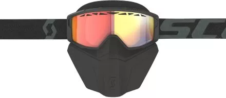 Очки Scott Primal Safari Facemask LS Black Light Sensitive Red Chrome