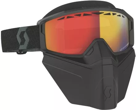 Очки Scott Primal Safari Facemask LS Black Light Sensitive Red Chrome