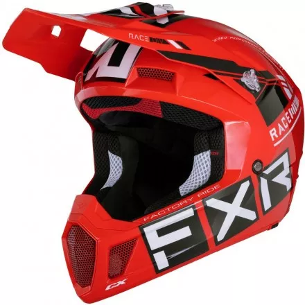 Шлем FXR Clutch CX Pro Red Black D-ring