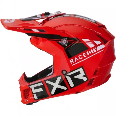Шлем FXR Clutch CX Pro Red Black D-ring
