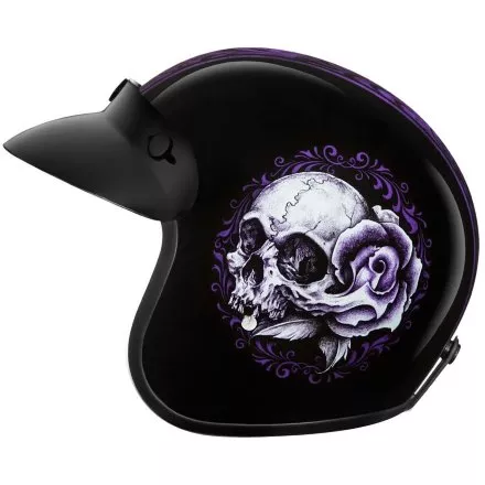Мотошлем Daytona Floral Scull