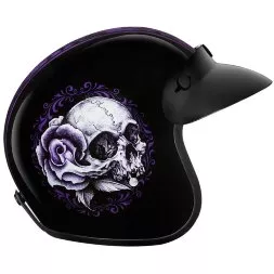 Мотошлем Daytona Floral Scull
