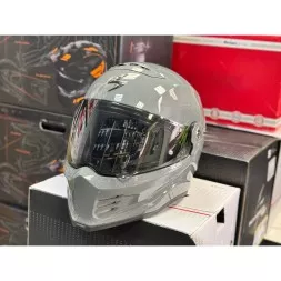 Мотошлем Scorpion Exo Covert-FX Solid, цвет Серый