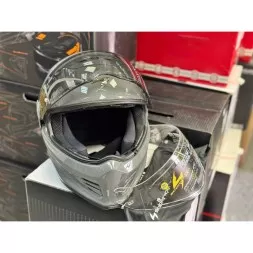 Мотошлем Scorpion Exo Covert-FX Solid, цвет Серый
