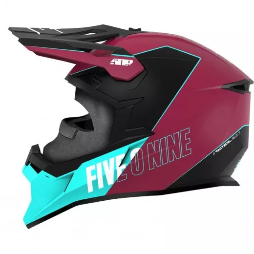 Шлем 509 Tactical 2.0 детский Teal Maroon — 