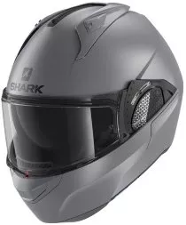 Мотошлем Shark Evo-Gt Blank, цвет Серый Матовый