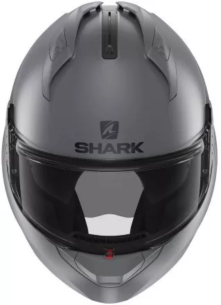 Мотошлем Shark Evo-Gt Blank, цвет Серый Матовый