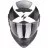Мотошлем Scorpion Exo Covert-FX Gallus, цвет Черный Матовый/Белый