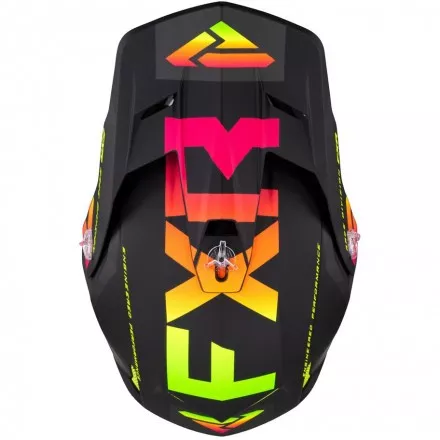 Шлем FXR Clutch Evo LE Sherbert D-ring