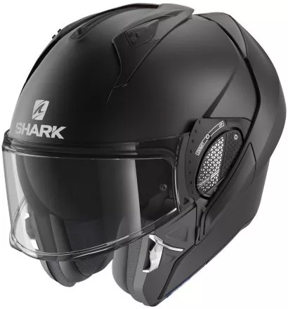 Мотошлем Shark Evo-Gt Blank, цвет Черный Матовый