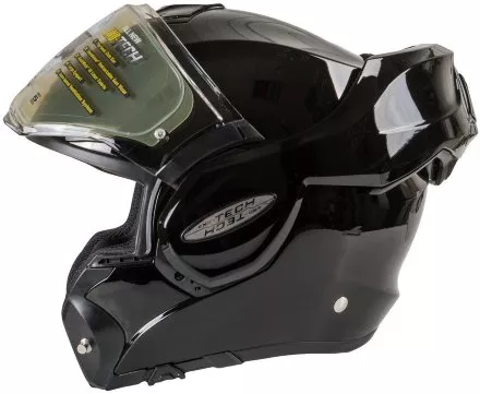  Мотошлем модуляр Scorpion Exo-Tech Solid, цвет Черный