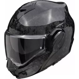 Мотошлем Scorpion Exo-Tech Evo Carbon Onyx, цвет Карбон