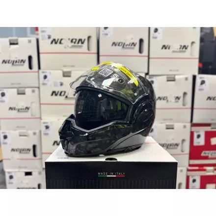 Мотошлем Scorpion Exo-Tech Evo Carbon Onyx, цвет Карбон