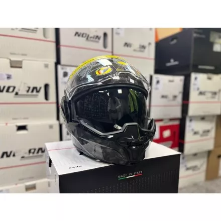 Мотошлем Scorpion Exo-Tech Evo Carbon Onyx, цвет Карбон