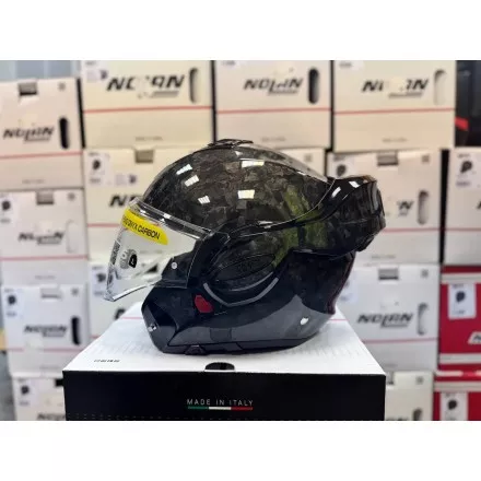 Мотошлем Scorpion Exo-Tech Evo Carbon Onyx, цвет Карбон