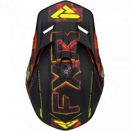 Шлем FXR Clutch Evo LE Magma D-ring