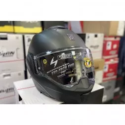 Мотошлем Scorpion Exo-Tech Evo Pro Solid, цвет Черный Матовый