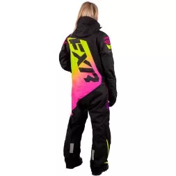 Комбинезон женский FXR CX Neon Fusion/Black без утеплителя 