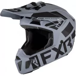 Шлем FXR Clutch Evo LE.5 Steel Black D-ring