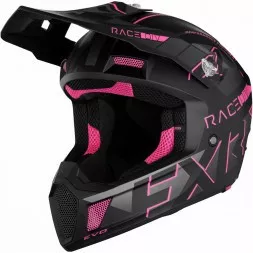 Шлем FXR Clutch Evo Electric Pink D-ring