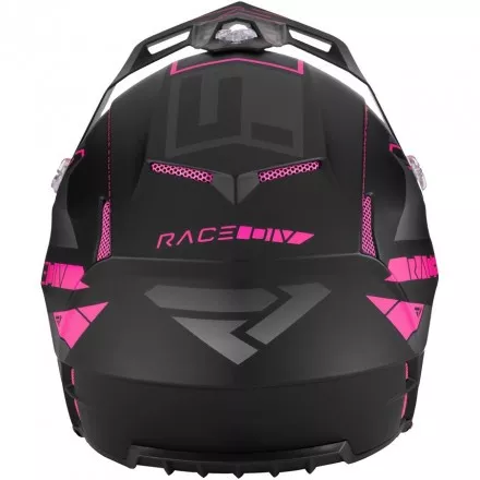 Шлем FXR Clutch Evo Electric Pink D-ring