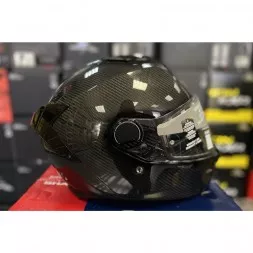 Мотошлем Shark Spartan GT Carbon, цвет Карбон/Черный