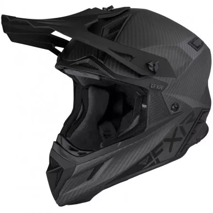 Шлем FXR Helium Carbon Black D-ring