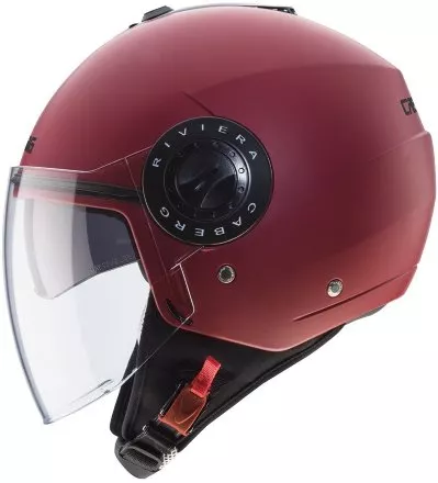Мотошлем Caberg Riviera V3, цвет Красный Матовый