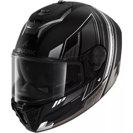 Мотошлем Shark Spartan Rs Byron Mat Black/Anthracite/Chrome