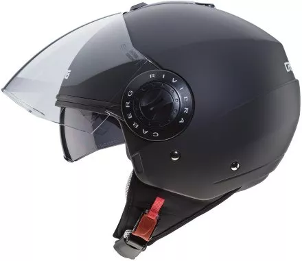 Мотошлем Caberg Riviera V3, цвет Черный Матовый