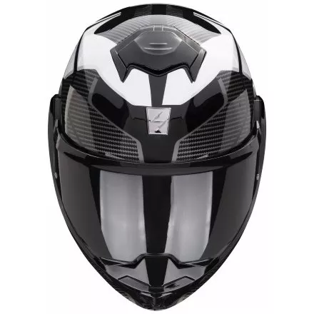 Мотошлем Scorpion Exo-Tech Evo Animo, цвет Черный/Белый