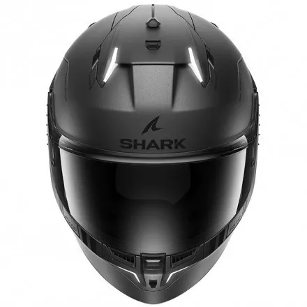 Мотошлем Shark Skwal i3 Blank SP Mat, цвет Серый Матовый