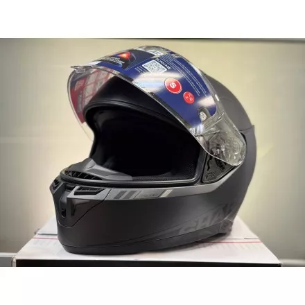Мотошлем Shark Skwal i3 Blank SP Mat, цвет Серый Матовый