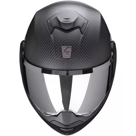 Мотошлем Scorpion Exo-Tech Evo Carbon Solid, цвет Черный Матовый