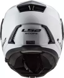 Мотошлем LS2 FF902 Scope Solid, цвет Белый